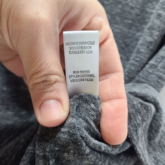 Fitz + Eddie Short Sleeve Tee, Lace Up Shoulders, Medium - Picture 9 of 12